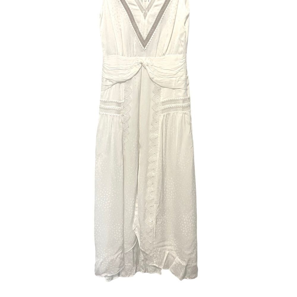 Self portrait white vintage look maxi dress - Picture 6 of 12